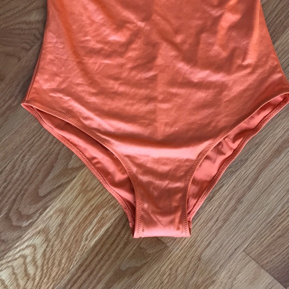 LAPERLA Swimsuit Size 8 Orange one piece NWT - Picture 3 of 6